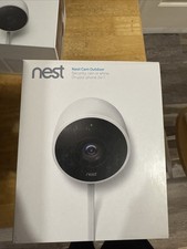 Google Nest Cam Outdoor Security Camera Wi-Fi Wired 1080P Night Vision NC2100ES