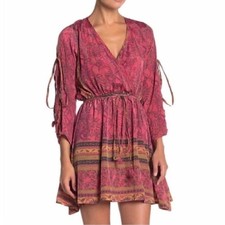 EUC Anthropologie Raga Passion Struck Slit Sleeve Dress