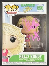 Christina Applegate Signed Funko POP! Pink "Kelly" JSA