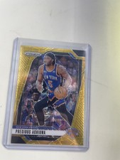 PRECIOUS ACHIUWA 2024-25 PANINI PRIZM BASKETBALL GOLD KNICKS /10 