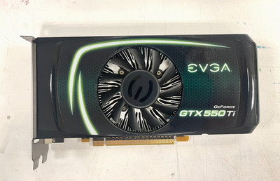 EVGA NVIDIA GeForce GTX 550 Ti 1GB GDDR5 Graphics Card *** NOT TESTED ***