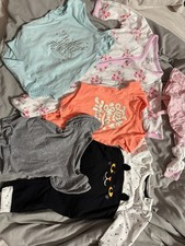 Baby Girl Clothes, 3mo-12mo. Headband Sun Cap