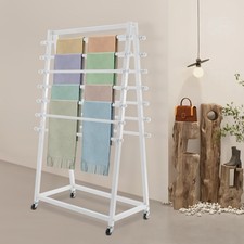 15 Tier Ribbon Organizer ,ribbon Storage Rack, Double-sided Scarf Rack
