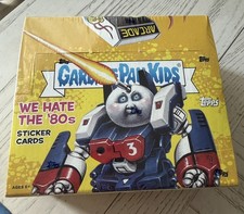 2018 GPK We Hate The 80's EXTREMELY RARE NEW Sealed TOPPS Trading Card Box