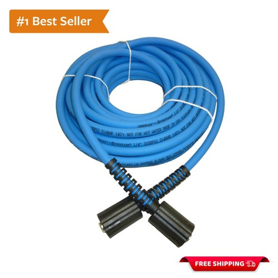 #ad UBERFLEX 1 4quot; Kink Resistant Pressure Washer Hose 50ft 3100 PSI Made in USA $112.09