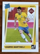 2021-22 Panini Donruss Road to Qatar - Rated Rookie Gabriel Martinelli #182