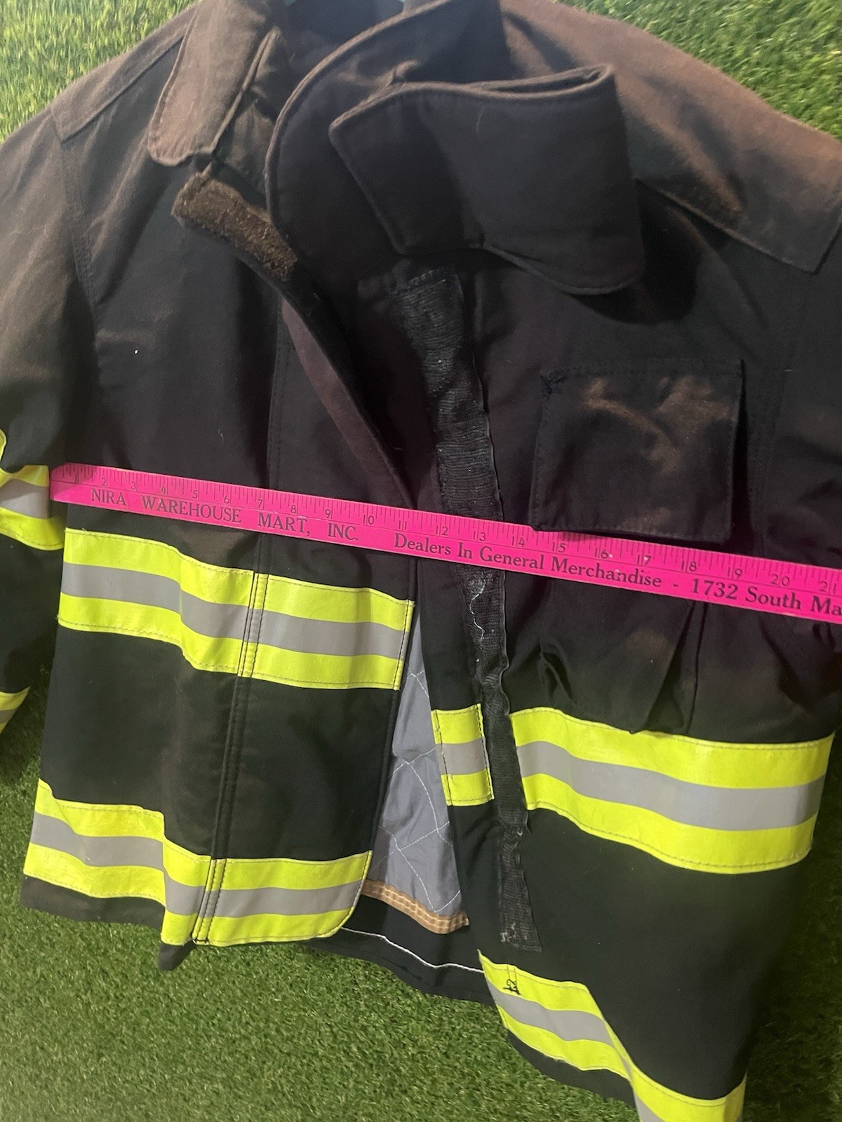 - Firefighter Jacket With Liner Warrior American … - image 3