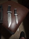 Humvee Bowie Knife Comb. With Sheath Large Knife Is 12 Inches Other Is 8.5... — photo 8