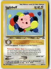 Igglybuff Uncommon Neo Discovery 40/75 Unlimited NM