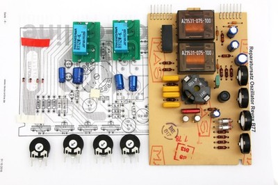 Studer Revox B77  Premium- Reparatursatz Oszillator PCB 1.177.240 243 mit Relais