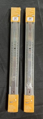 Full-Extension Drawer Slide 20   Guides, Cabinet Hardware (Qty2)
