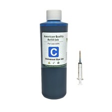 Ink Cartridge refill kit bottle Cyan for HP Canon Brother Dell Epson Kodak 250ml