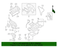 New Genuine Nissan / Infiniti Gasket Solenoid 237979N01A / 23797-9N01A OEM