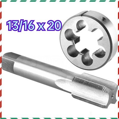 13/16 x 20 UNEF Thread Tap and die 13/16''-20 UNEF Tap and Die Set Right Hand, ##