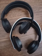 NO DONGLE 2x Sony Pulse 3D Wireless Gaming Headset PS5 PS4 NO EARPADS