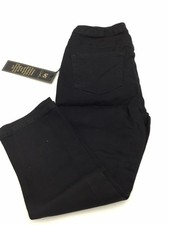 DG2 Diane Gilman New Classic Stretch Jeans Black XXS