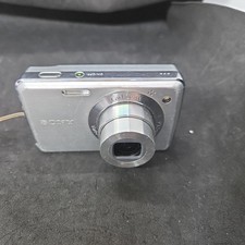 Sony Cyber-shot DSC-W230 12.1MP Digital Camera - Silver - NO CHARGER