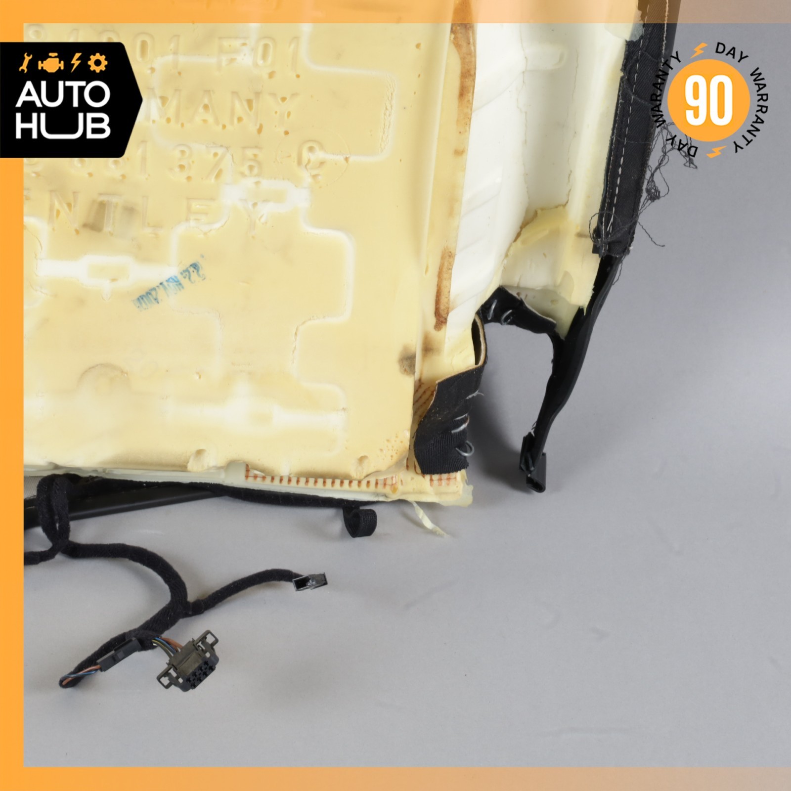 Bentley Continental GT GTC Front Left Driver Lower Bottom Seat Cushion OEM 87k
