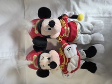 Disneyland Band Mickey  Disneyland Band Minnie Mini Bean Bag Plush.