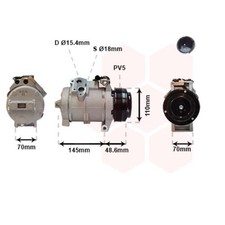 Kompressor Klimaanlage für BMW X5 3.0d 3.0i