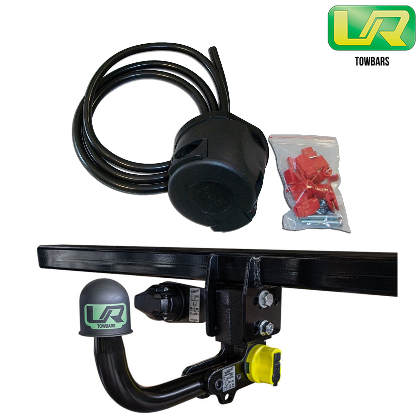 Vertical Detachable Towbar+7P Universal Wiring For Lancia THESIS 01/02-09/08