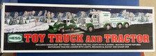 2013 Hess Toy Truck and Tractor, Batteries Were Removed, Everything Works