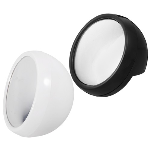 2 Pcs Computer Mirror Cubicle to See behind You Monitor Rear View Desk