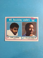 1980 Receiving Leaders (Earl Cooper / Kellen Winslow)