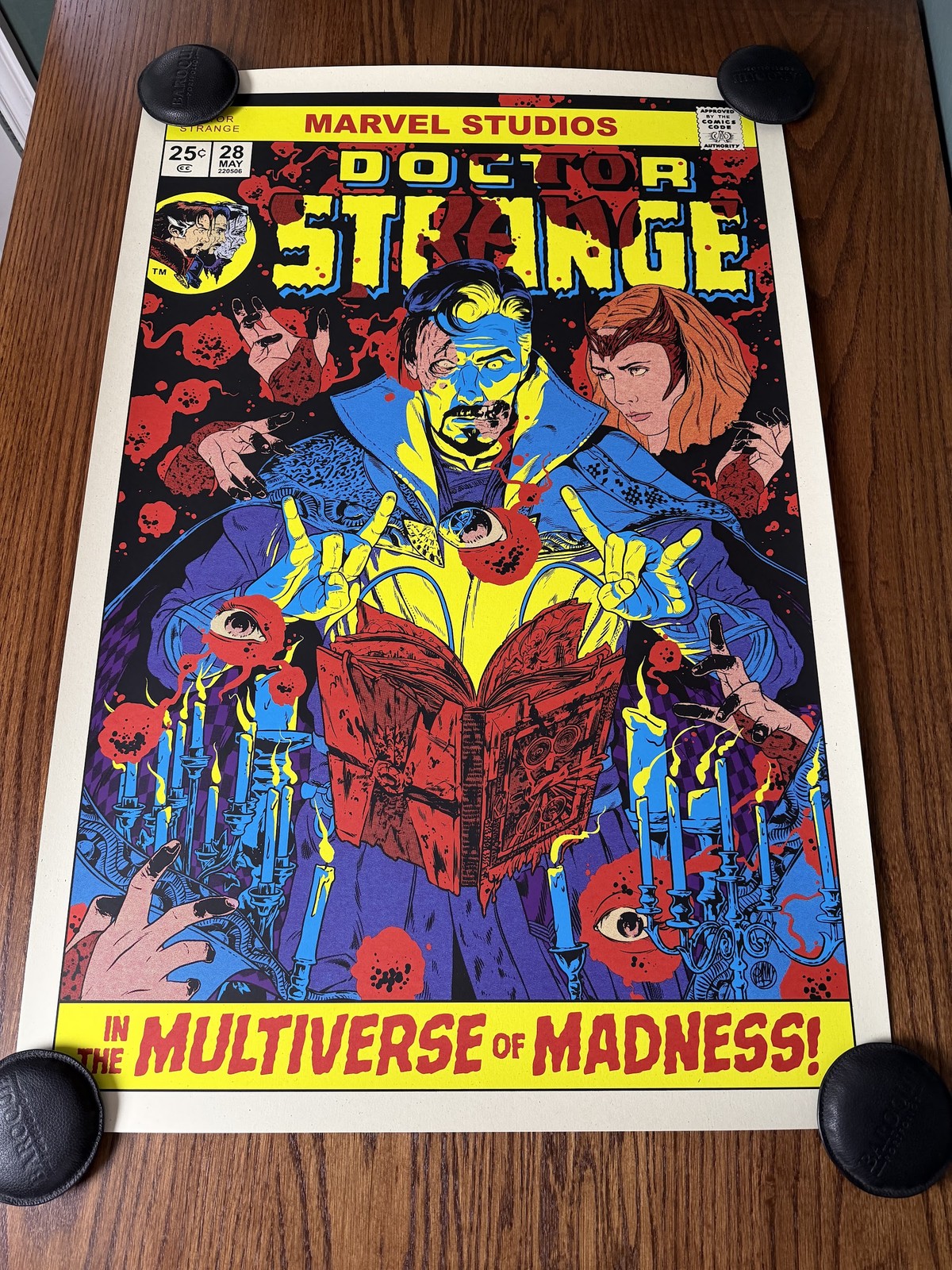 Doctor Strange Multiverse of Madness Mondo 24x36 Poster Johnny Dombrowski