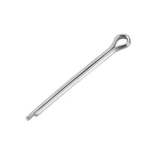Split Cotter Pin - 2mm x 25mm 304 Stainless Steel 2-Prongs Silver Tone 30Pcs