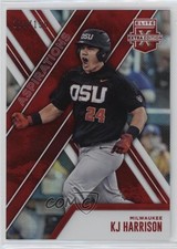 2017 Panini Elite Extra Edition Aspirations Red /150 KJ Harrison #84 12dm