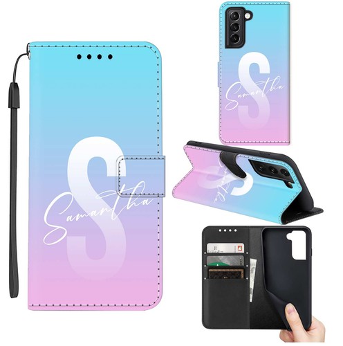 Funda tipo billetera de cuero impresa personalizada para Samsung Galaxy S24 S25 A56 A36 A16 cubierta - Imagen 42 de 49