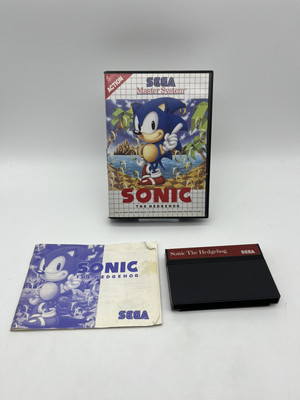 Sonic The Hedgehog - SEGA Master System - OVP + Anleitung