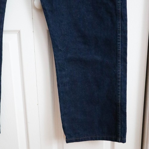 Wrangler FR 13Original Men's Work Jeans 44x32 Dark Denim FR13MWZ Flame Resistant - Picture 7 of 9
