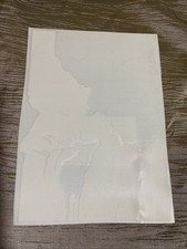 Elk Idaho Idahome Decal Sticker, White Vinyl