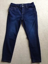 LADIES SIZE 12 SHORT TU @ SAINSBURYS BLUE SKINNY LEG JEANS