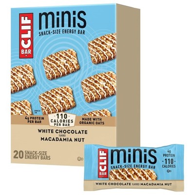 Minis - White Chocolate Macadamia Nut Flavor - Made with Organic Oats - 4g Pr...