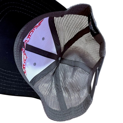 Honda Trucker Hat Cap Gray Black Red Logo Racing Unisex Adult Adjustable OSFM - Picture 9 of 10