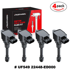 2026NEW 4Pcs Ignition Coils Pack C1696 UF549 For 2008-2016 Nissan Rogue 2.5L L4