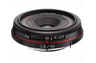 PENTAX ''HD PENTAX-DA 40mm F2.8 Limited'' schwarz / Pancake Objektiv / Pentax K Mount