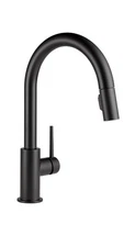 Delta 9159-BL-DST Trinsic Pull-Down Kitchen Faucet Matte Black