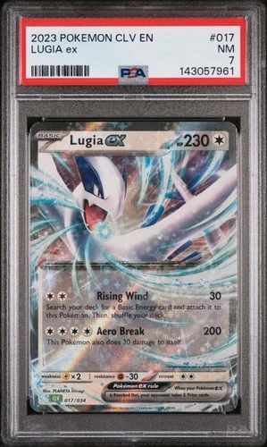 2023 CLASSIC VENUSAUR & LUGIA EX DECK #017 LUGIA EX PSA 7