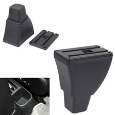 Bracciolo Centrale Di Ricambio AULPHIKE Per Scion XD 2008-2016 – Doppio Vano Portaoggetti Con 4 Porte USB E Type-C, Colore Nero