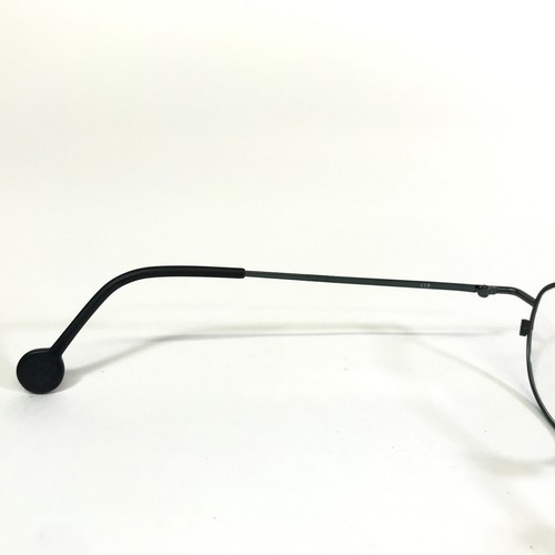 Vintage la Eyeworks Eyeglasses Frames MAUDE 418 Polished Green Round 48-20-130 - Picture 8 of 11