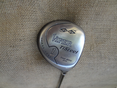 Snake Eyes VIPER Ti Steel 10.5° Driver ⛳ Viper Graphite Regular