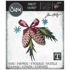 Tim Holtz Festive Trims Colorize Christmas Pi...