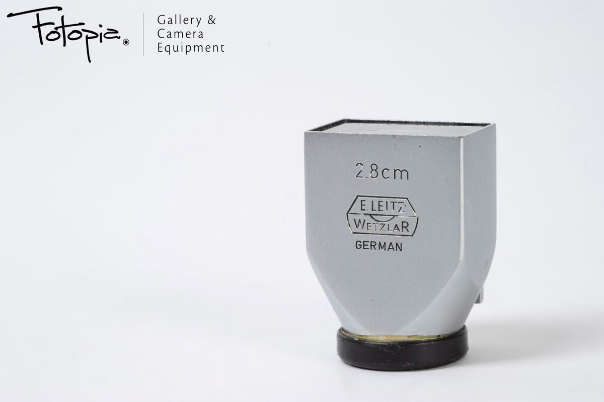Leica 28mm Metal Viewfinder - Silver / SLOOZ / 12007, early version (75%new) Leica 28mm Metal Viewfinder - Silver / SLOOZ / 12007, early version (75%new)