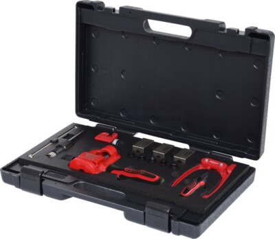 KS Tools FLAREFIX 1 Universal Brake Line Flaring Tool Set with Hydraulic Locker