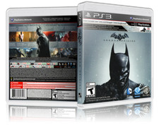Batman: Arkham Orgins - Custom Replacement  PS3 Cover and Case. NO GAME 