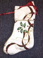 Lenox Holiday Decor Tree Skirt/stockings Lenox Holiday Decor Tree Skirt/stockings